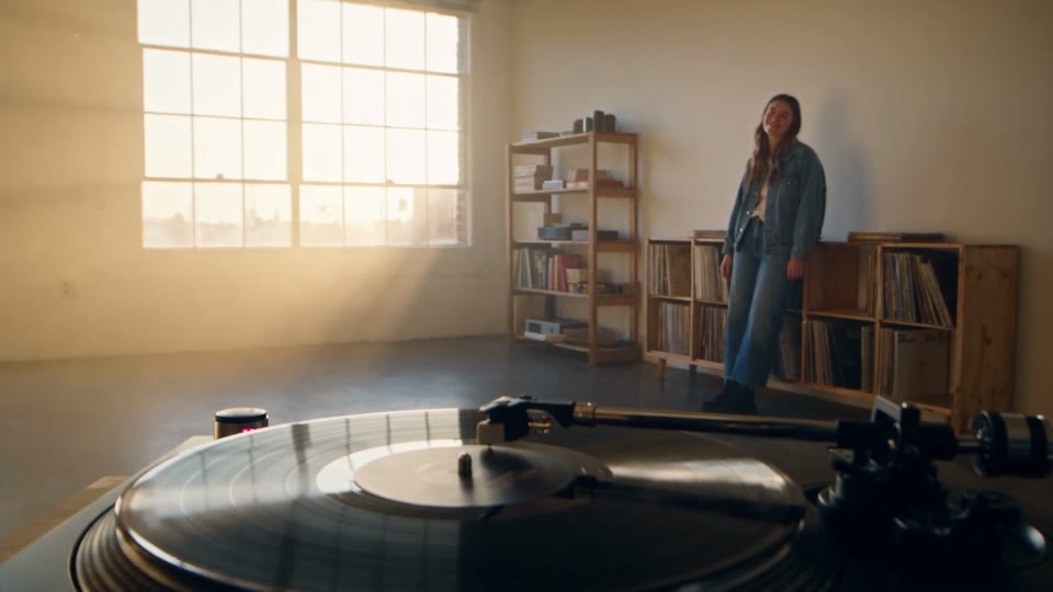 A Visuals launch film moving from a record to a visual campaign